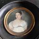 2 x miniatures Empire Maréchal Lanne / Duchesse de Montebello par Parizeau 1808