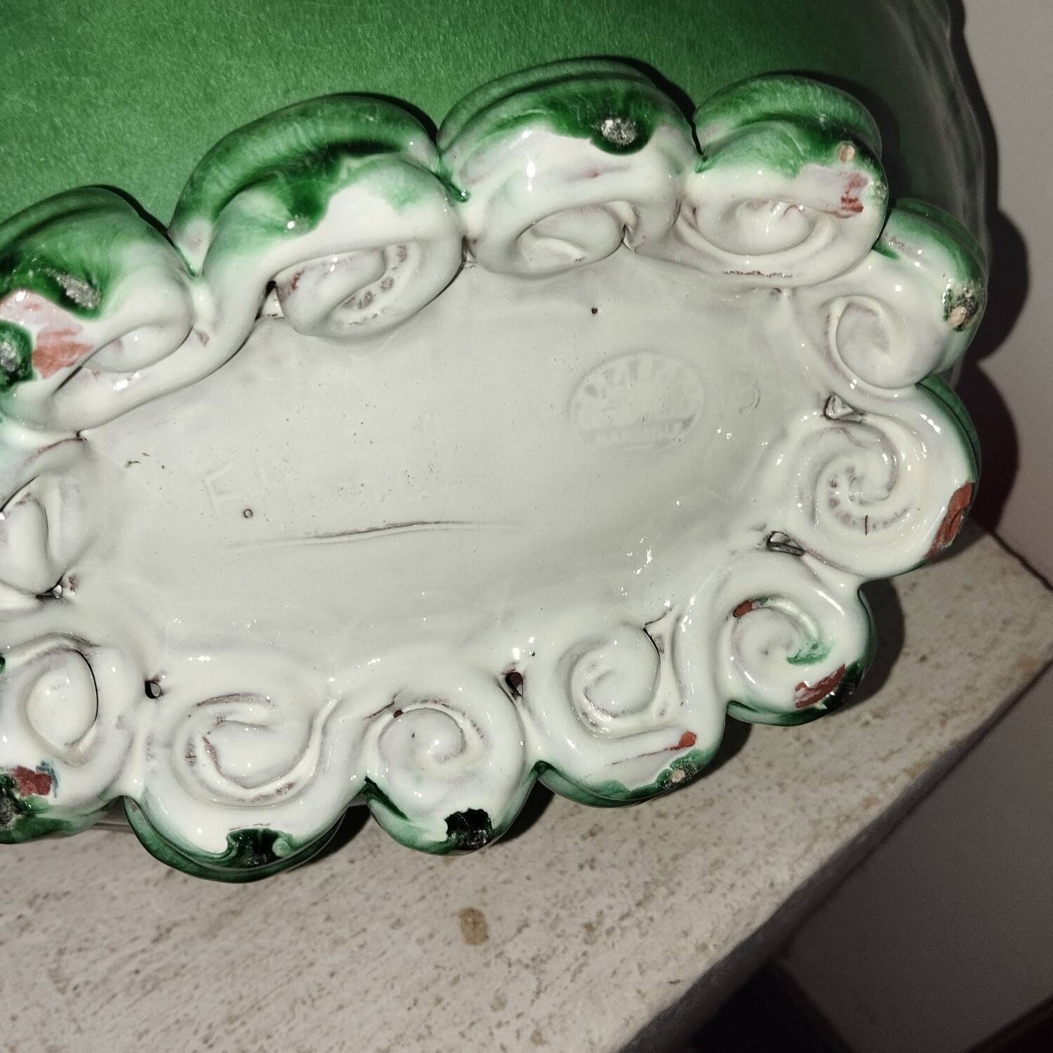 Ceramic bowl signed Harrel Ceramidi Marseille