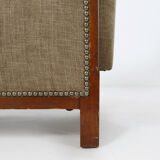 Set of two art deco armchairs
