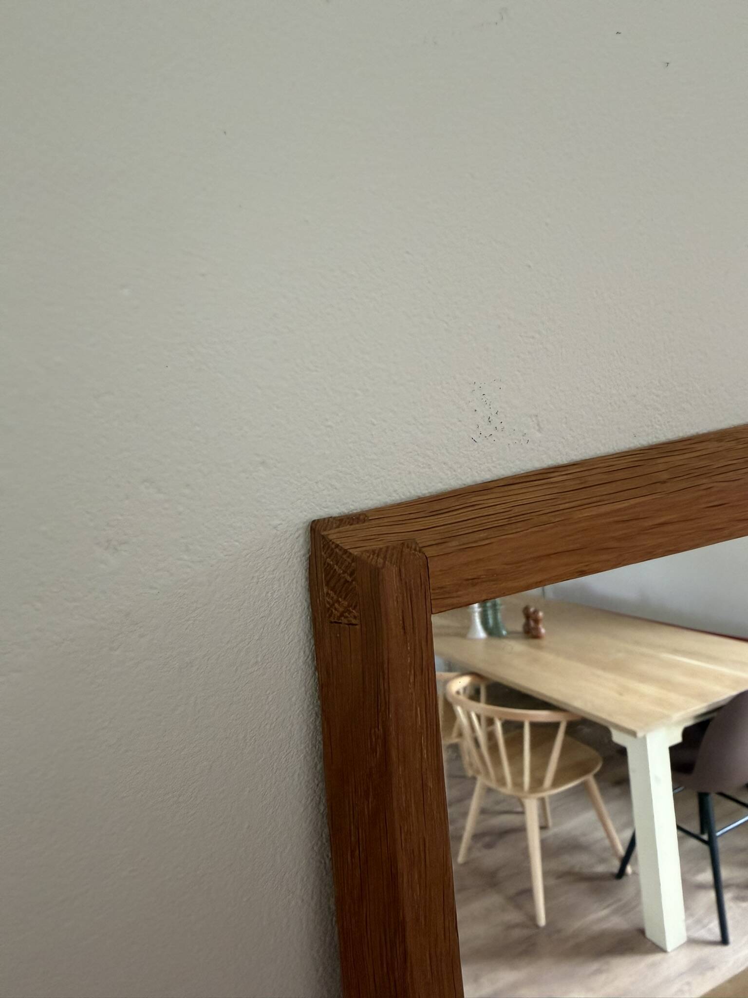 Vintage Danish Jansen Spelje teak mirror - midcentury mirror