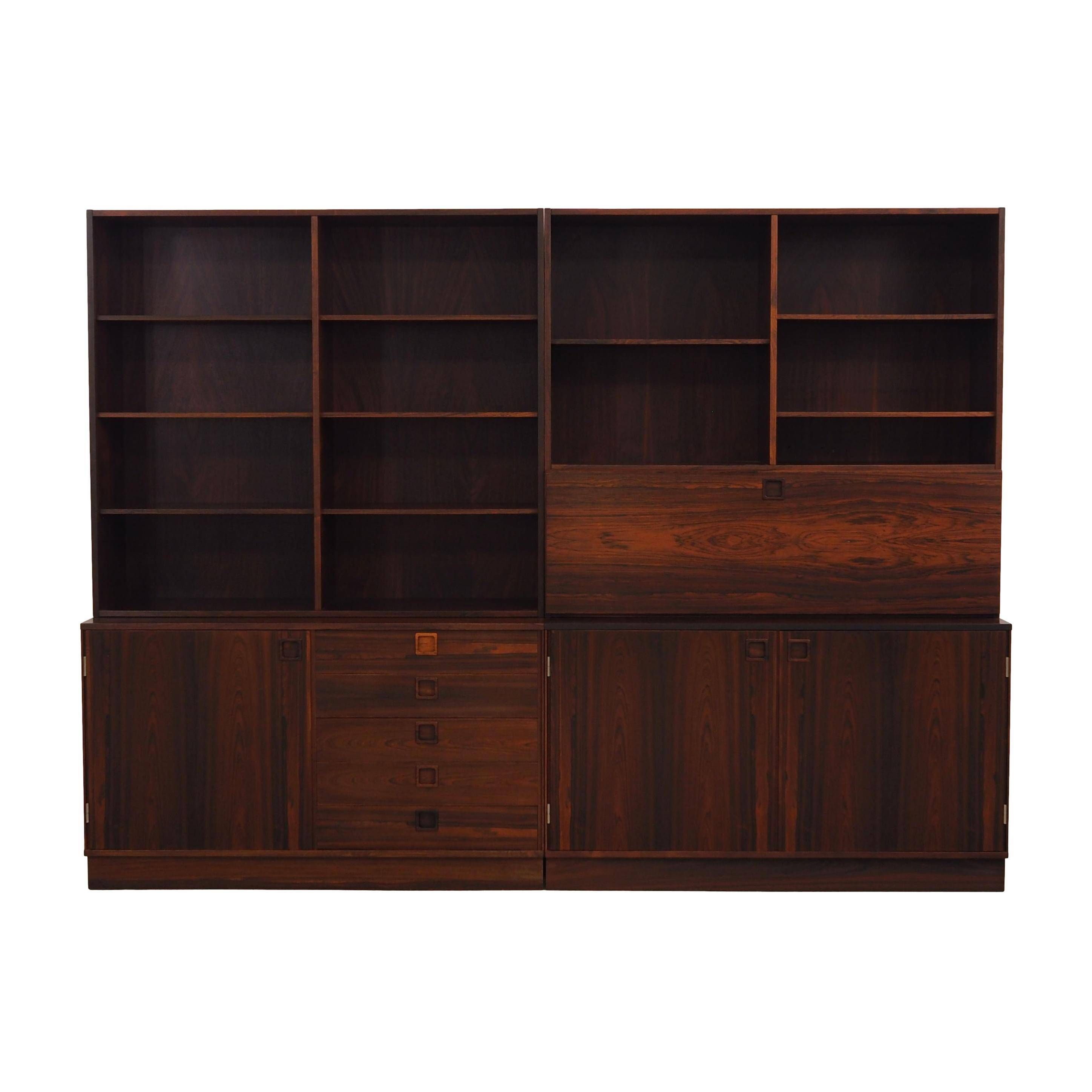 Set of rosewood bookcases, Danish design, 1970s, designer: Peter Løvig Niel