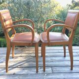 Pair of 50s bridge chairs