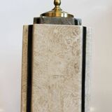 Marble lamp.