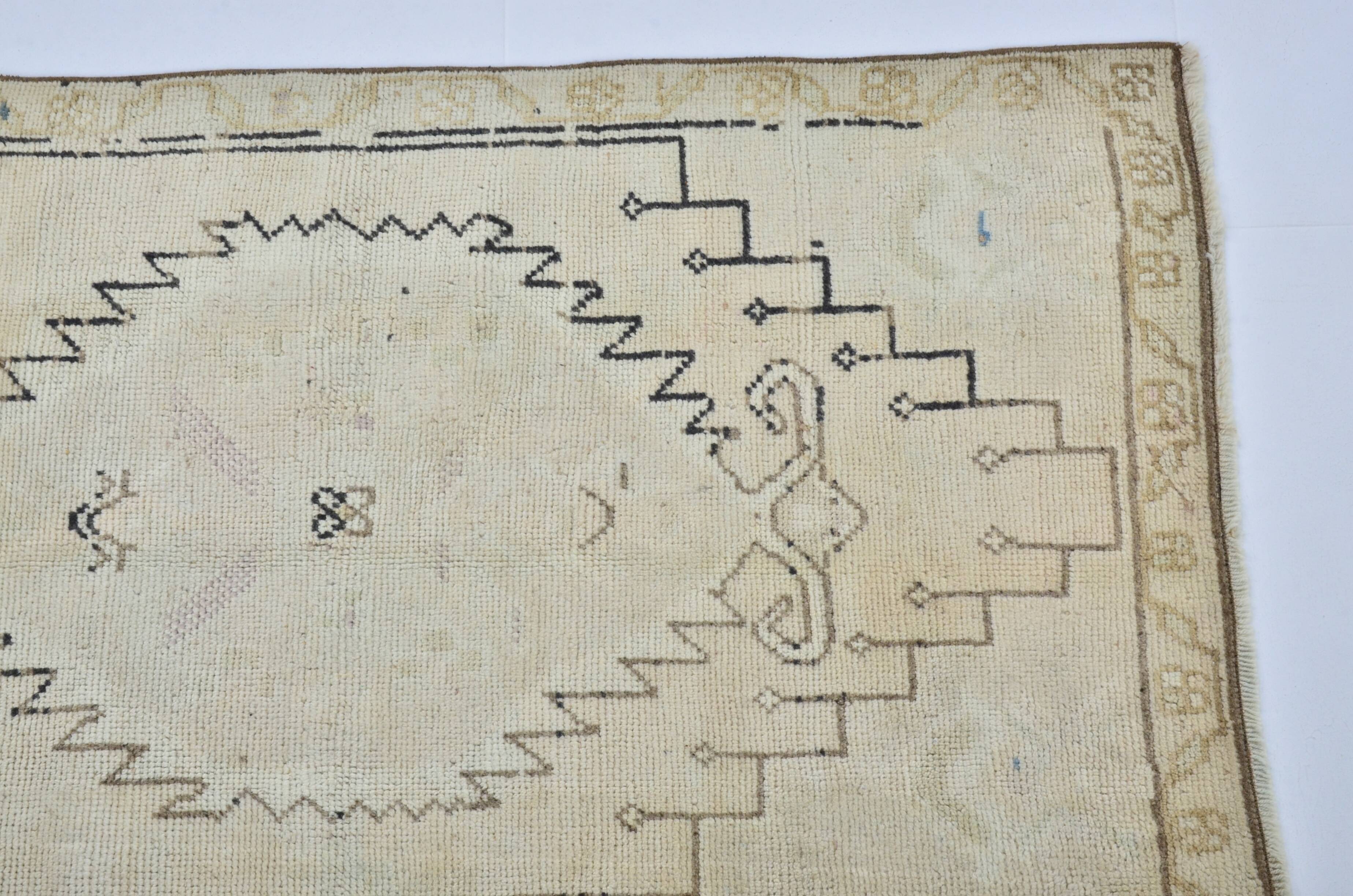 Oushak Turkish Handknotted Carpet sku 3355