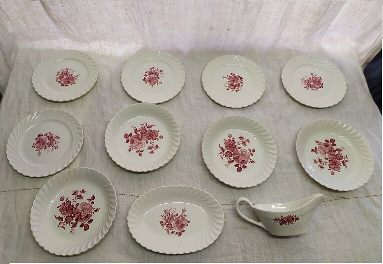 Service 18 pieces Lunéville