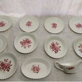 Service 18 pieces Lunéville