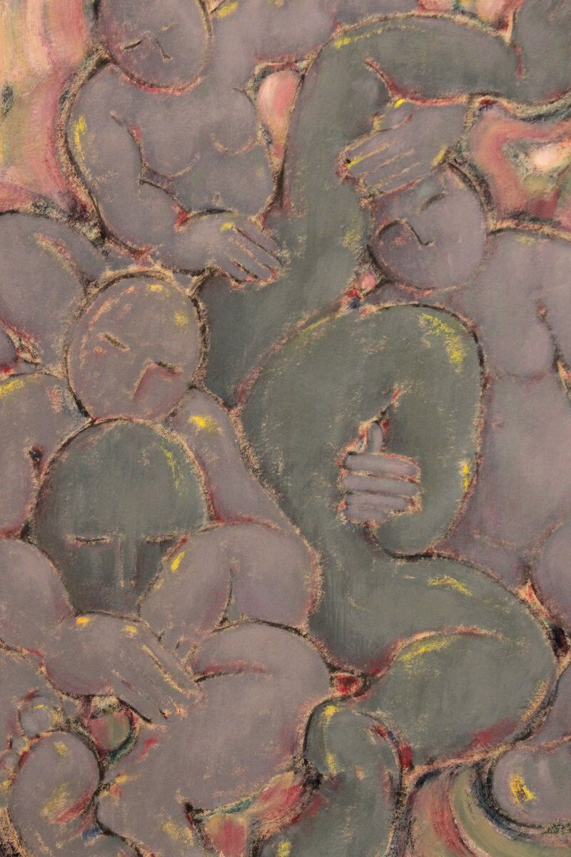Tableau de Jacqueline Jacquier (1930-2020) - Gouache sur papier