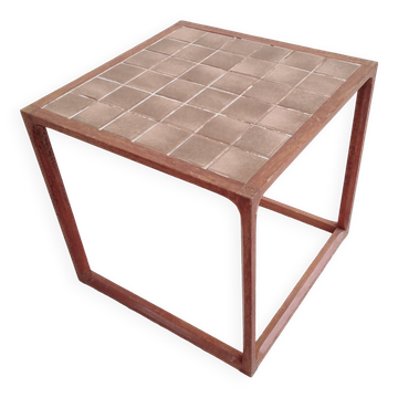 danish cube sidetable by Kai Kristiansen