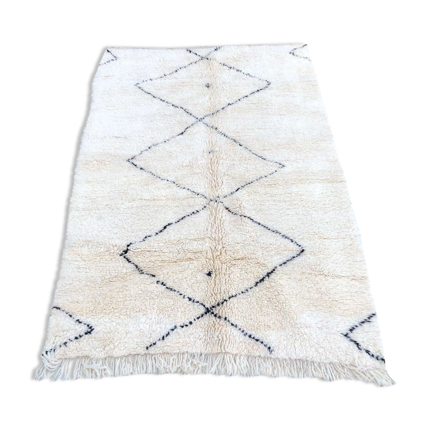 Tapis beni ouarain berber 210x140 cm