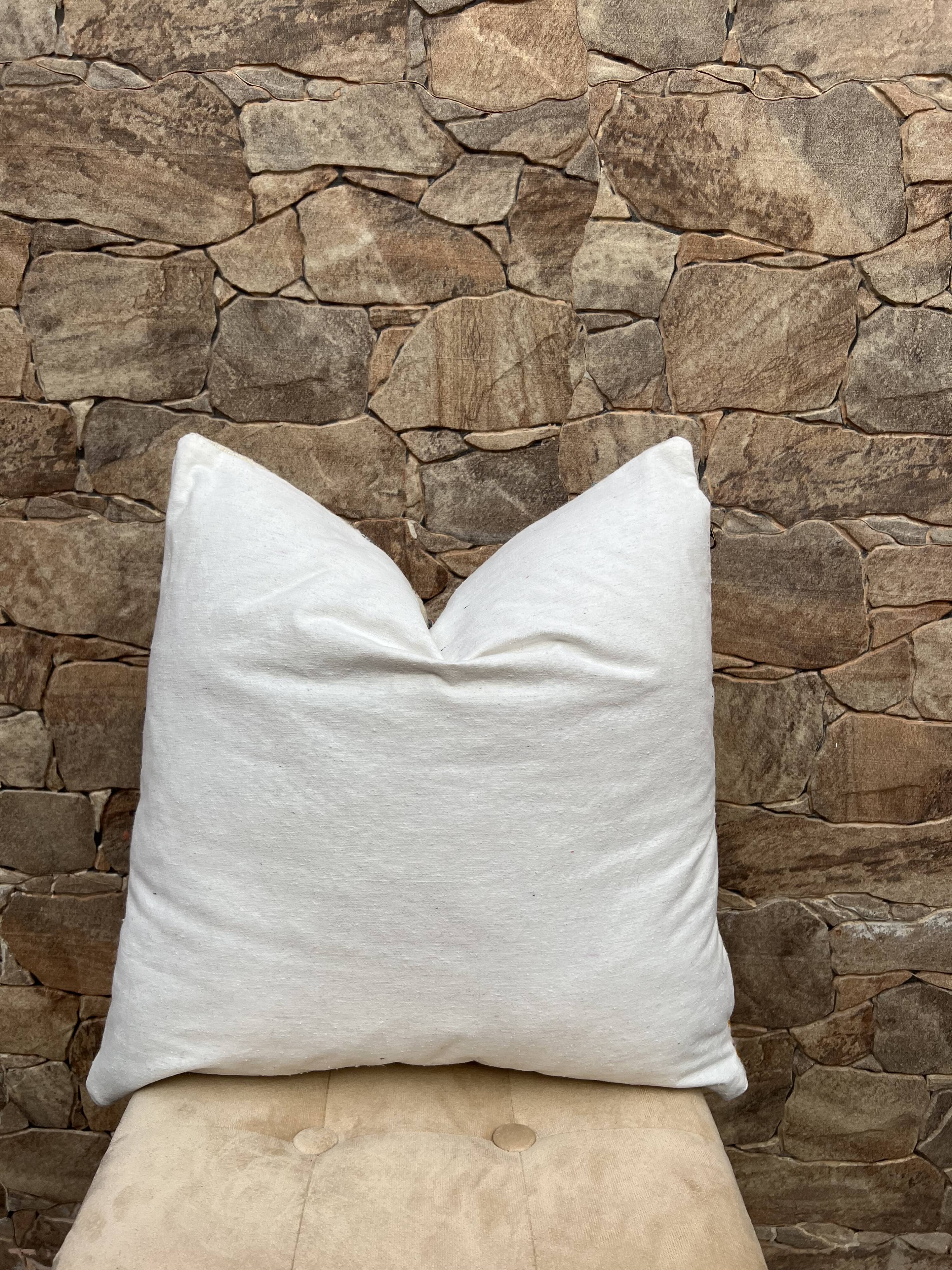 Azilal cushion cover / Authentic beni ourain cushion cover / Boho pillow cover