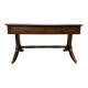 Bureau plat d de style Anglais en acajou