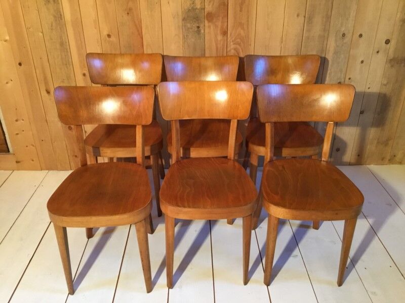Lot 6 bistro chairs