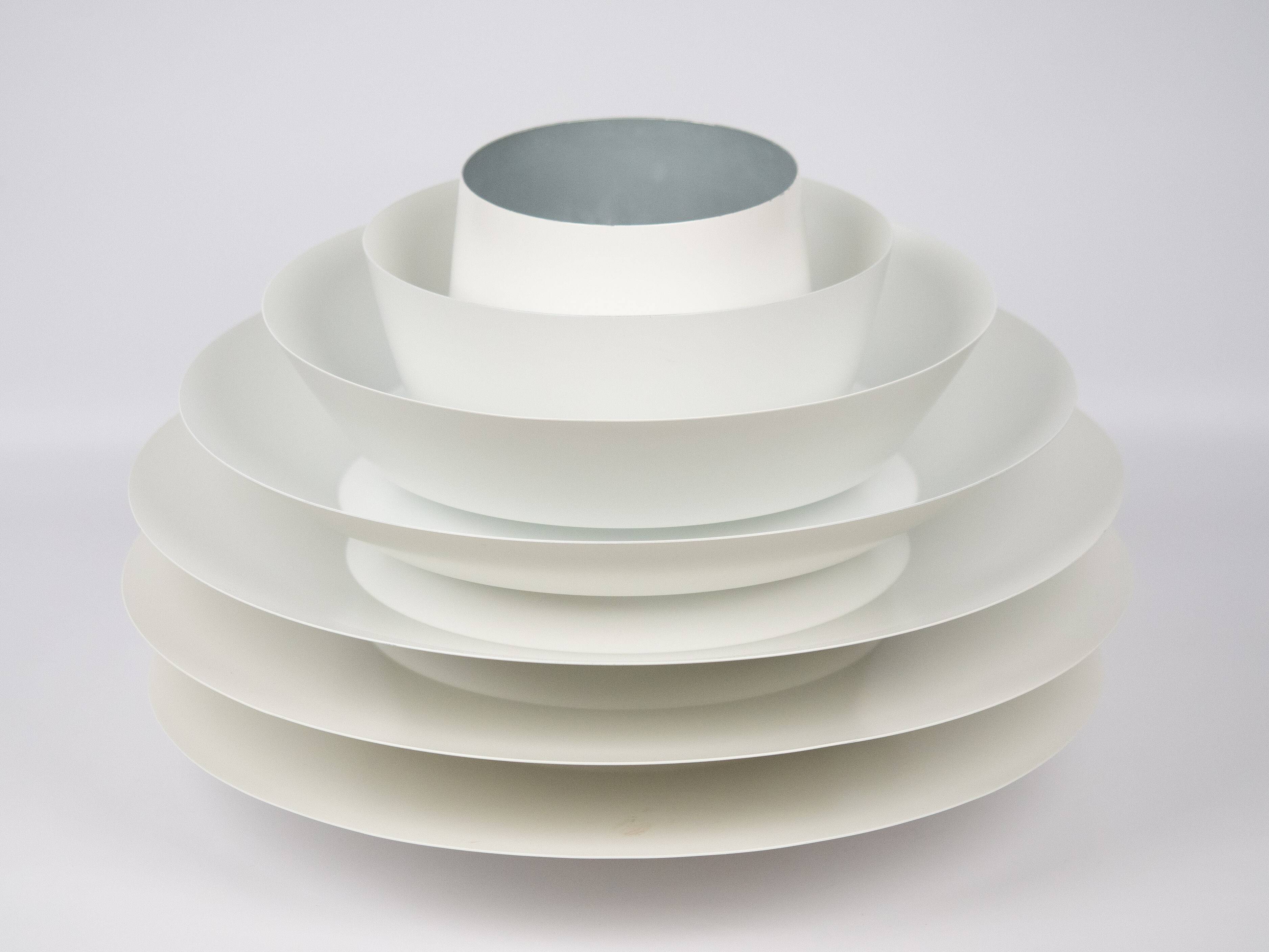 Danish vintage pendant lamp Verona by Svend Middelboe, Lyfa, 1962