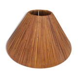 Wicker lampshade