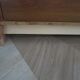 Cherrywood chest of drawers with ogee – 4 drawers – 80s – Louis Philippe style