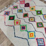Tapis Berbère Marocain Artisanal 197 X 153 CM