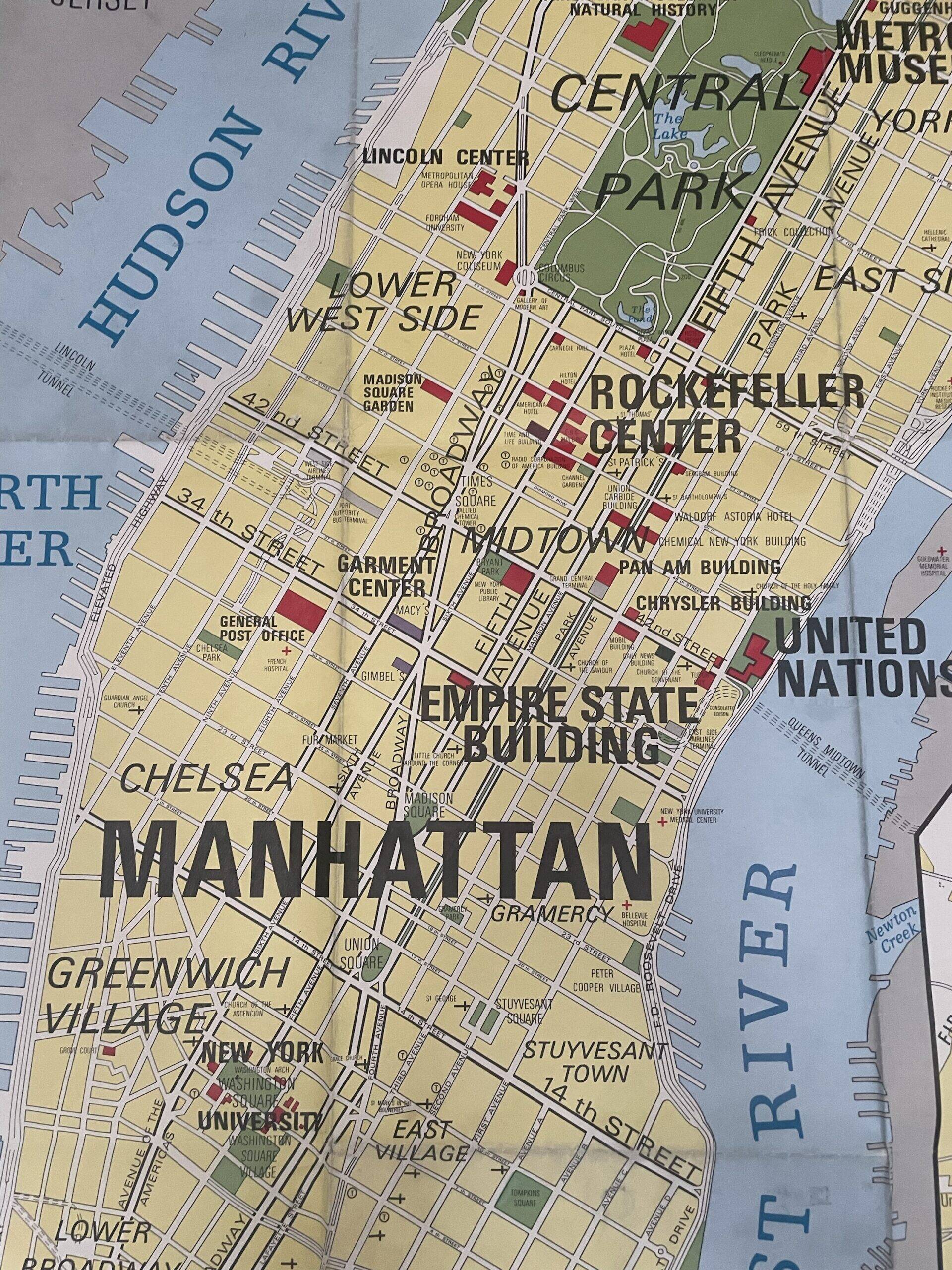 Map of New York