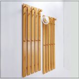 Pair of Slatted Wall Coat Racks