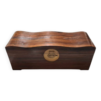 Coffre en bois teck
