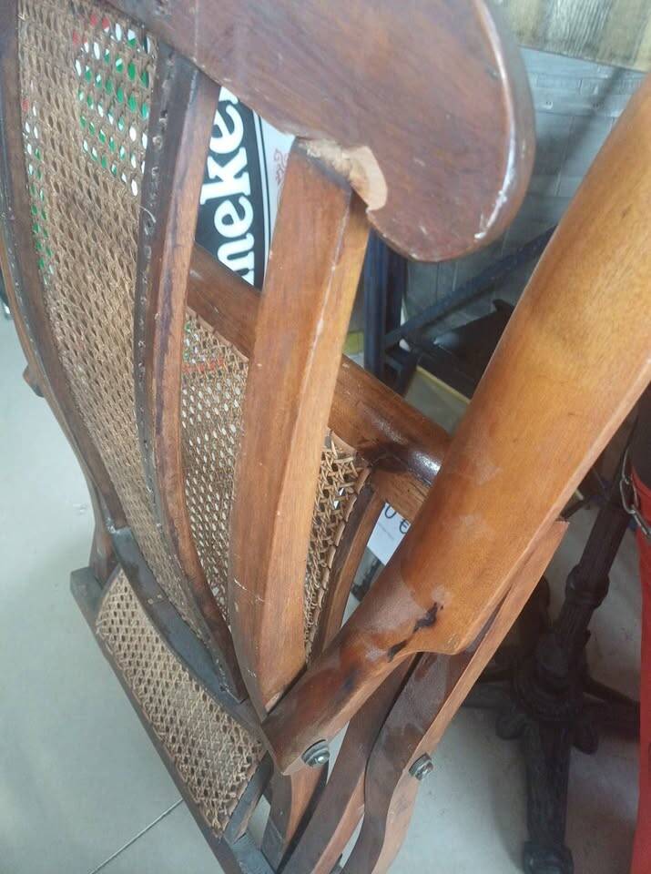 Boat deck lounge chair