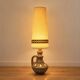 Vintage ceramic sun lamp