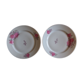 Assiettes plates anciennes
