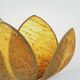Vintage lotus sconce