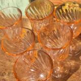 Water glasses rosaline d'arcoroc luminarc roses