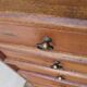 Craft cabinet with drawer