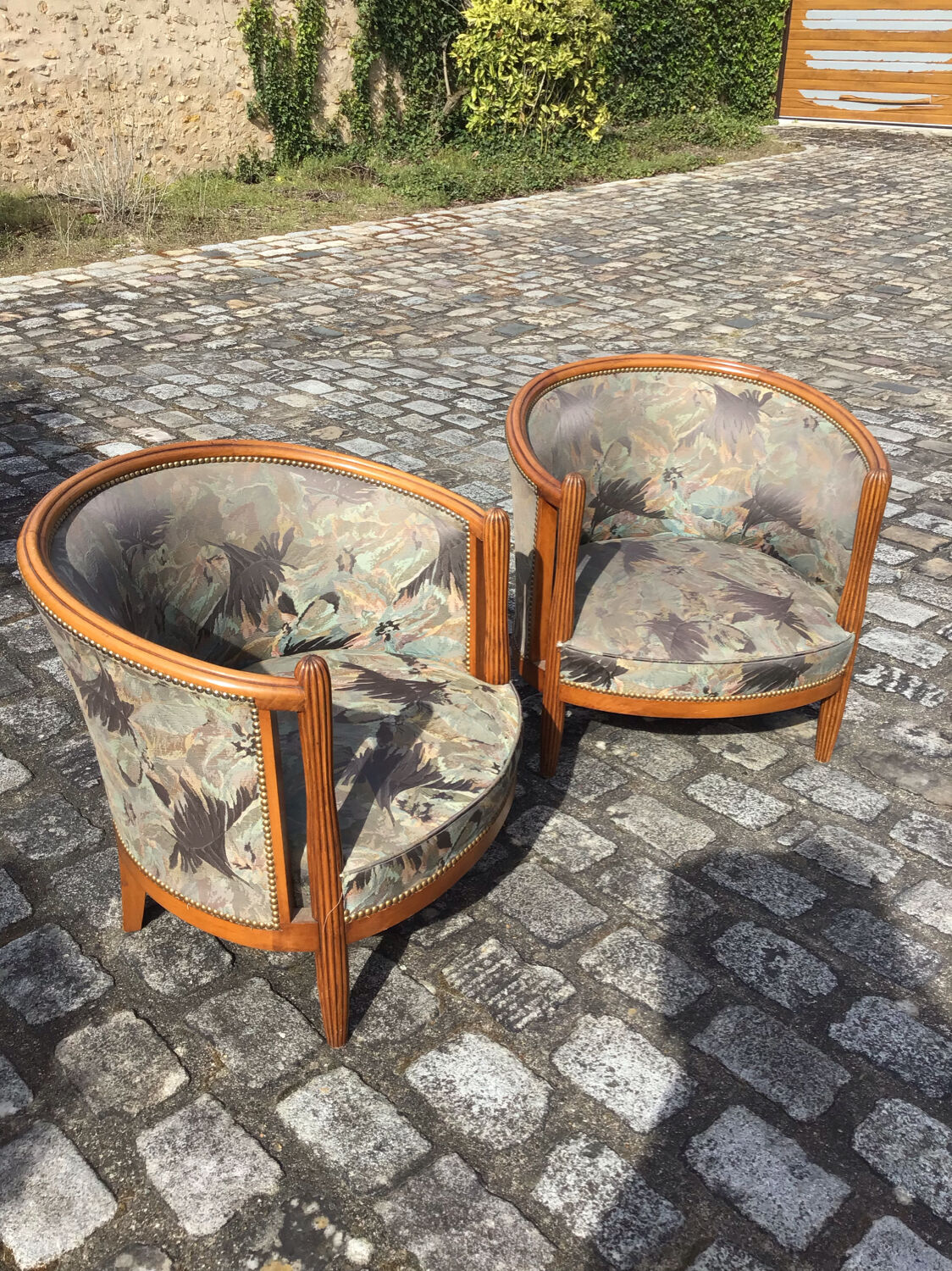Pair of armchairs