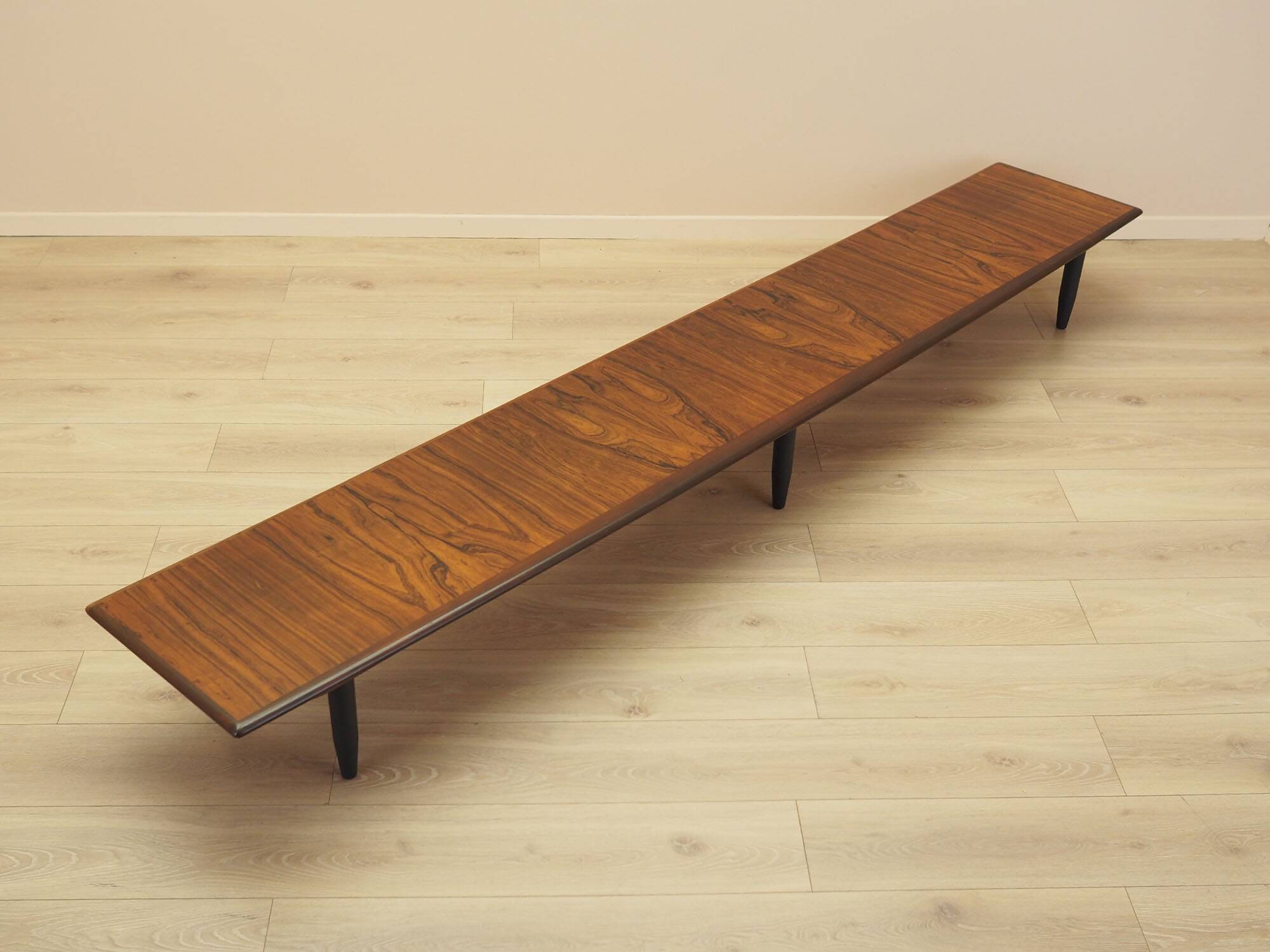 Danish rosewood sideboard, low open design, 1960s