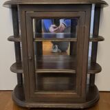 Old solid wood showcase