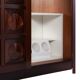 Dark mahogany rough bar furniture 1970