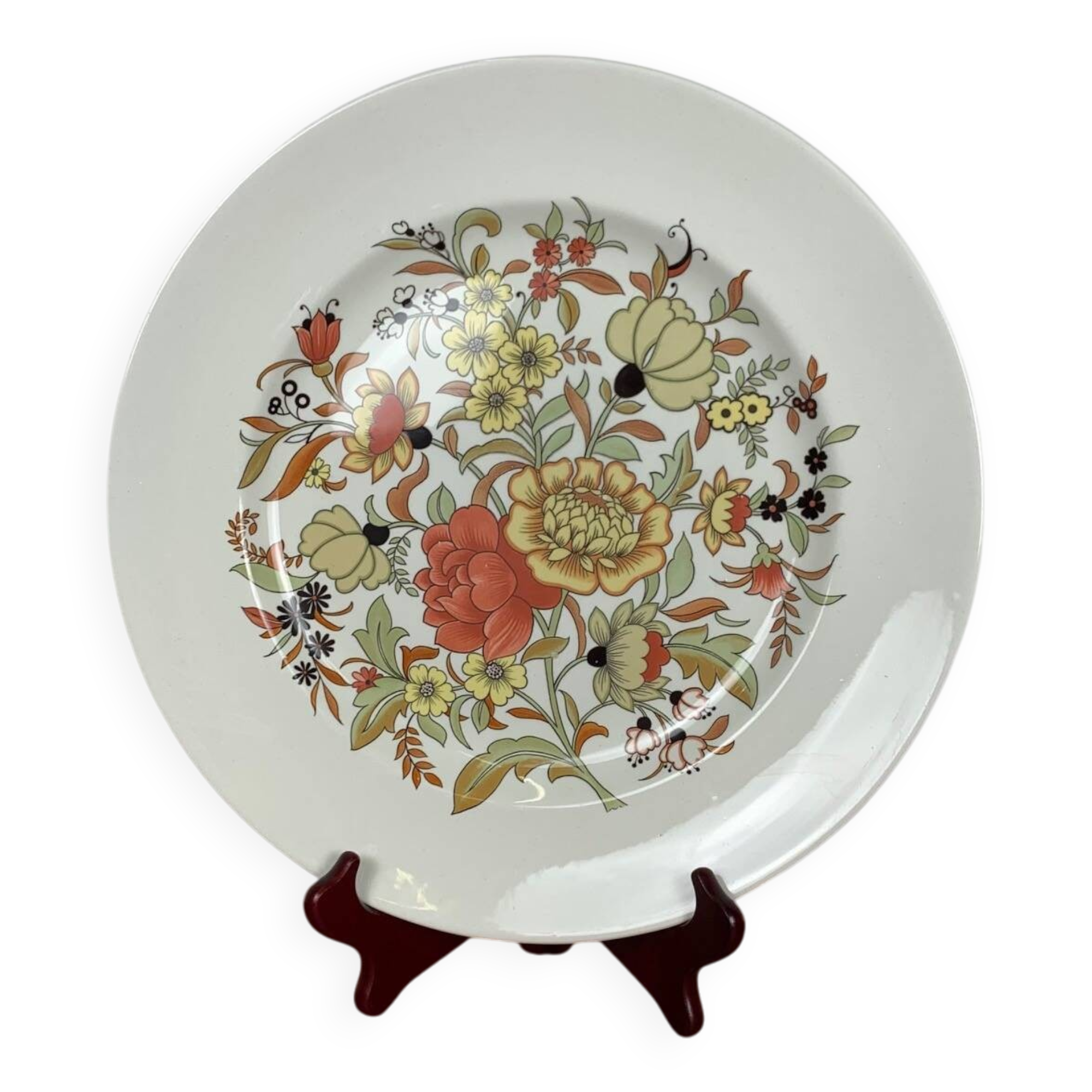 Very large ironstone dish Staffordshire, Burleigh, England