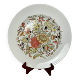 Très grand plat terre de fer Staffordshire, Burleigh, Angleterre