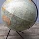 Tripod globe  by Girard & Barrère
