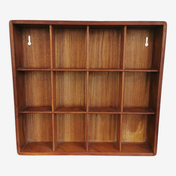Etagère casier bois vintage