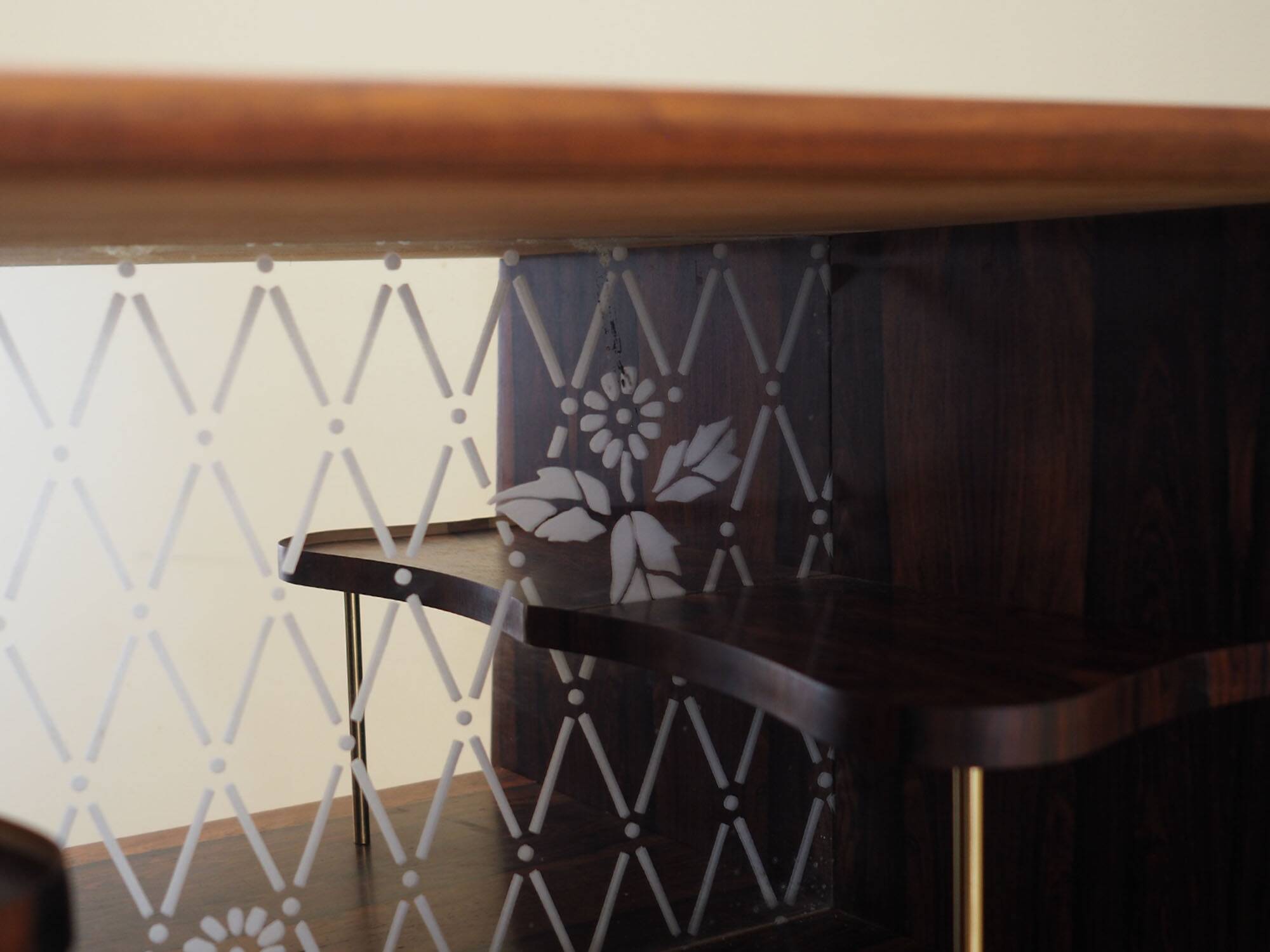 Teak highboard, Danish design, 1970s, production: Denmark