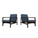 Mid Century Armchairs By Zenon Bączyk, 1960's, Set Of 2
