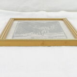 Lithograph print signed Herte landscape view 90/250