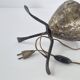 Vintage brutalist lamp by Max Bré 1970