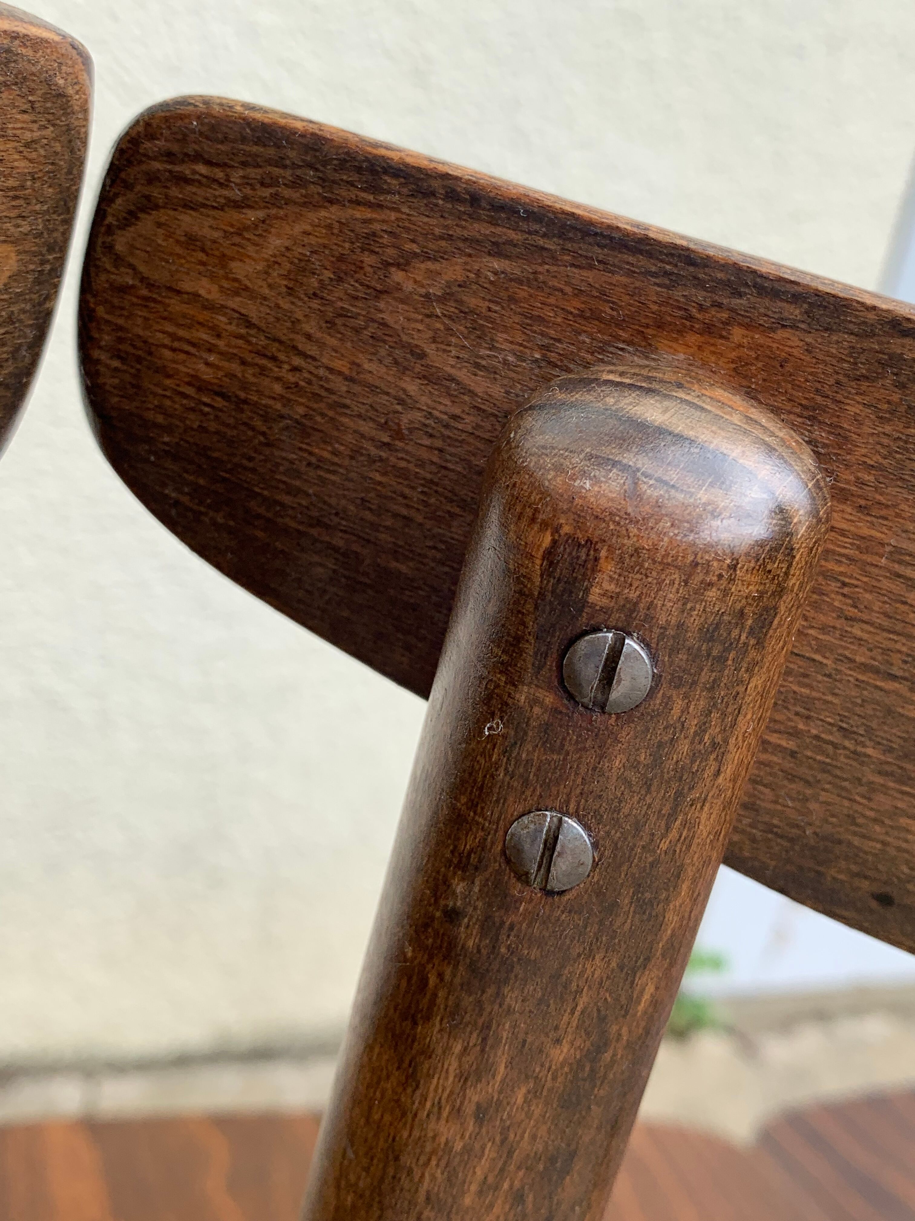 Bistro chairs 1950 made in Czechoslovakia