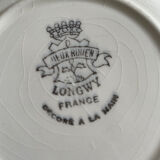 Series of 8 dessert plates Vieux Rouen