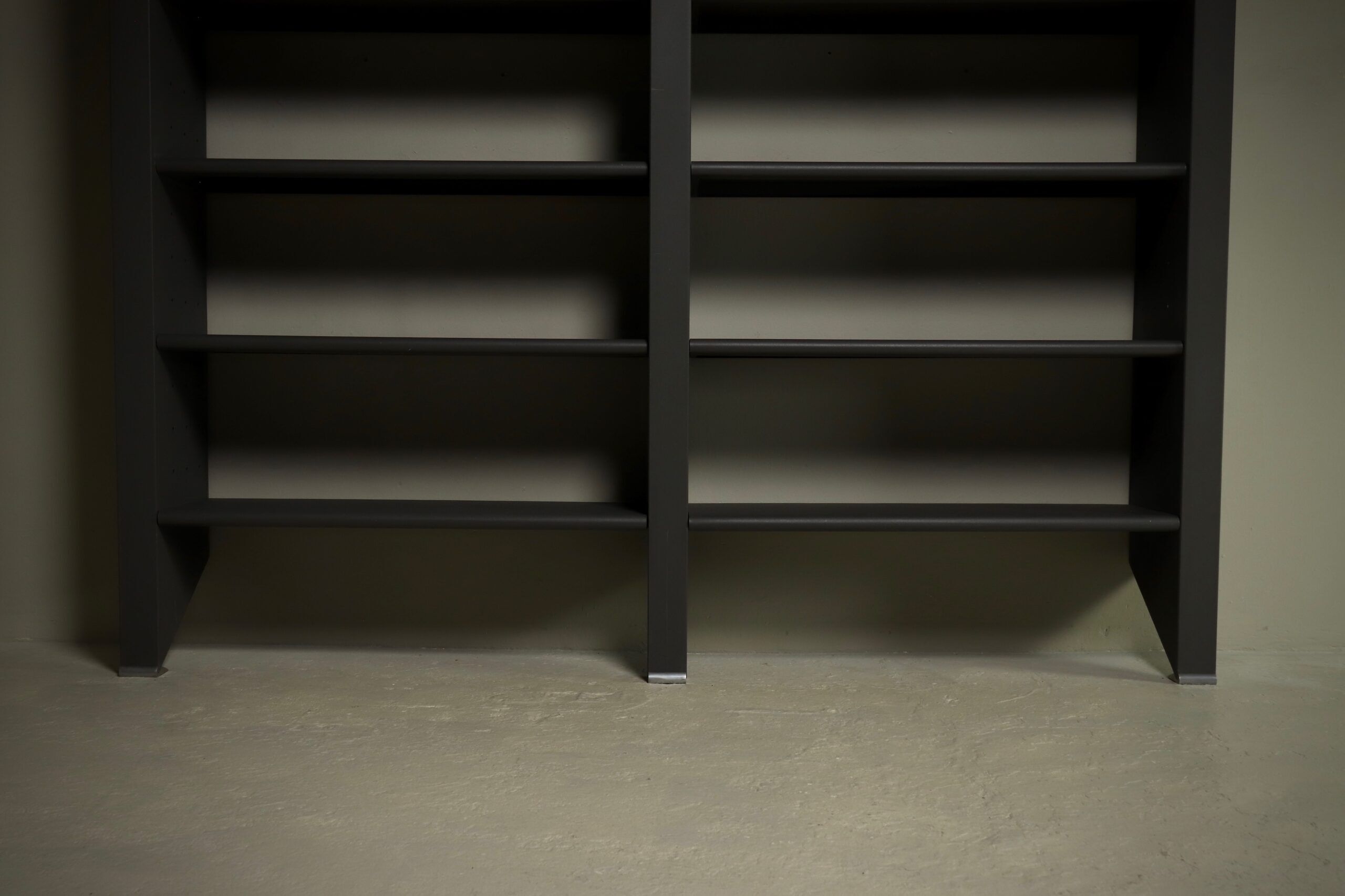 Philippe Starck “Herbert Schoenheit” shelving system for Disform, Barcelona 1986