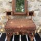 Rattan dressing table