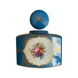 Snake porcelain inkwell with hand gold decoration