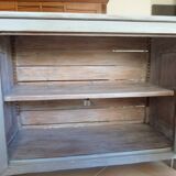 Old patinated buffet