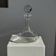 Vintage decanter with round stopper H27