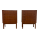Pair of MidCentury teak chest of drawers Kai Kristiansen