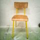 Yellow school chair